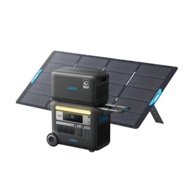 Anker SOLIX F2000 Solar Generator + Expansion Battery + 400W Solar Panel Benny's Boardroom Anker SOLIX F2000 Solar Generator + Expansion Battery + 400W Solar Panel