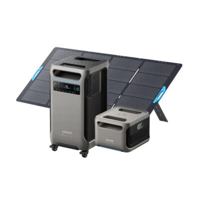 Anker SOLIX F3800 + Expansion Battery + 1 × 400W Solar Panel Benny's Boardroom Anker SOLIX F3800 + Expansion Battery + 1 × 400W Solar Panel