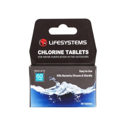 Lifesystems Chlorine Water Purification Tablets – 60 Tablets Benny's Boardroom Lifesystems Chlorine Water Purification Tablets - 60 Tablets