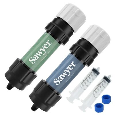 Sawyer Dual Threaded Mini Water Filters – Twin Pack Benny's Boardroom Sawyer Dual Threaded Mini Water Filters - Twin Pack