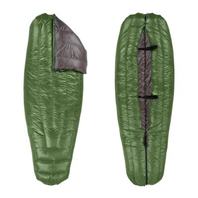 Enlightened Equipment Revelation -6C 850FP Duck Down Hiking Quilt - Forest/Charcoal - Regular/Wide